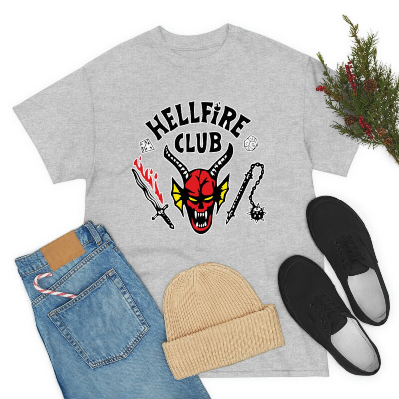 Hellfire Club Shirt, Stranger Things Graphic Tee – Birdhouse Design Studio,  LLC