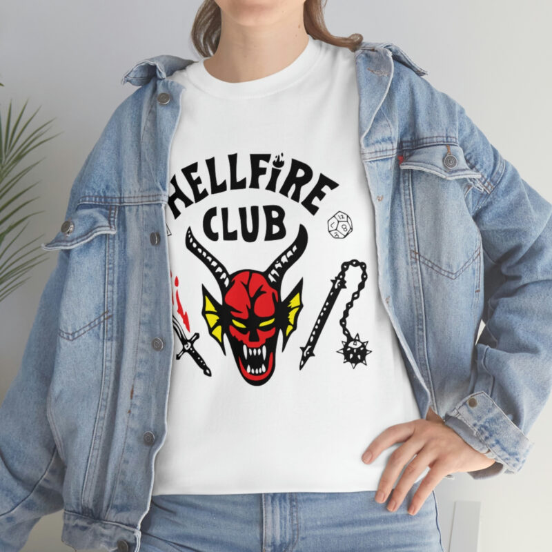 Hellfire Club Shirt, Stranger Things Graphic Tee – Birdhouse Design Studio,  LLC