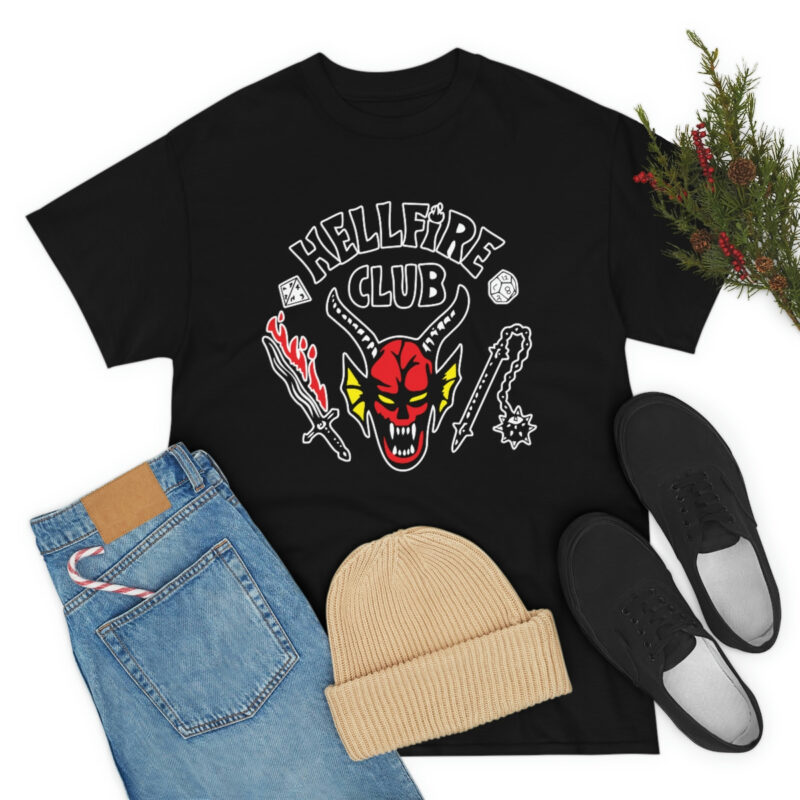 Hellfire Club Shirt, Stranger Things Graphic Tee – Birdhouse Design Studio,  LLC